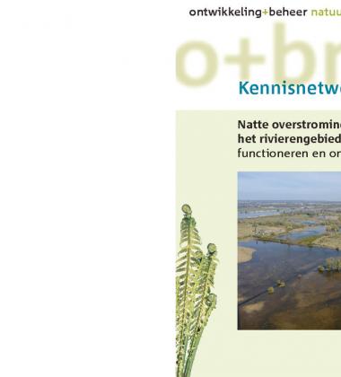 OBN rapport Natte overstromingsvlakten in het rivierengebied.